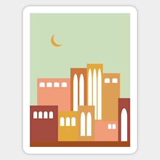 A Night in the City Sticker